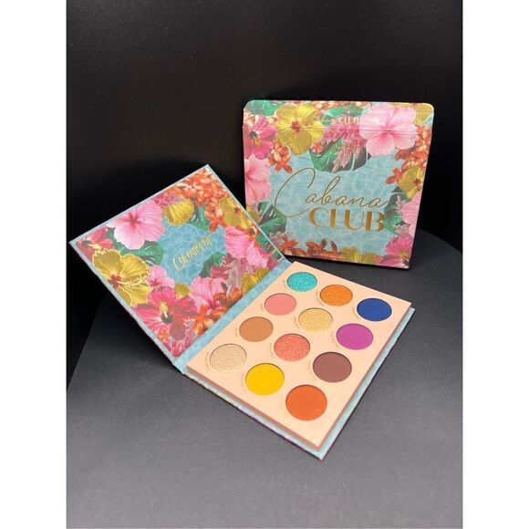 NIB! Colourpop Cabana Club Pressed Powder Eyeshadow Palette - Picture 3 of 5